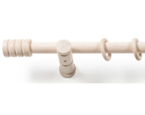 Záclonová tyč s háčikmi Rullo 160 cm