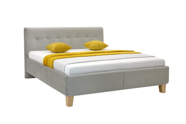 SOŇA NKM čalúnená posteľ s úložným priestorom